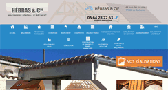 Desktop Screenshot of maconnerie-hebras-17.com